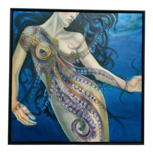 verführung aus der tiefe /80x80cm, originalwerk