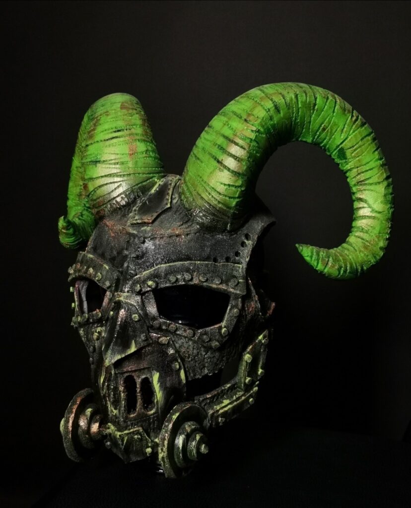 Moosgummi Maske
